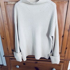Cozy Cream Ribbed Sweater
